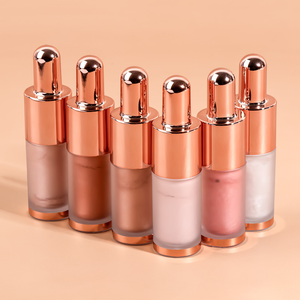 ไฮไลท์เตอร์แบบน้ำ 6 สี สำหรับใบหน้าและผิวกาย สูตรวีแกน ปราศจากการทดลองกับสัตว์ เม็ดสีแน่น ติดทนนาน (Private Label) - Product Image 2