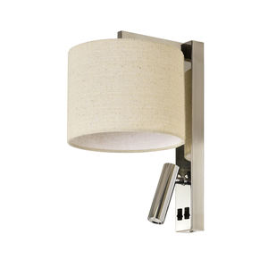 Lampe murale <span class=keywords><strong>de</strong></span> chevet pliable Ravello avec lecteur <span class=keywords><strong>LED</strong></span> pour chambre à coucher, hôtel - Product Image 2