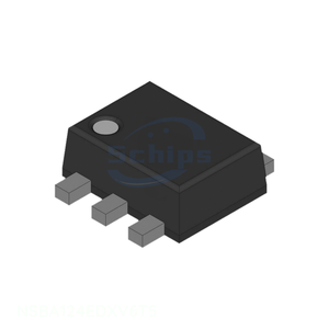 In Stock Buy Electronics Components Online NSBA124EDXV6T5 SOT-563, SOT-666 Transistors - Product Image 1