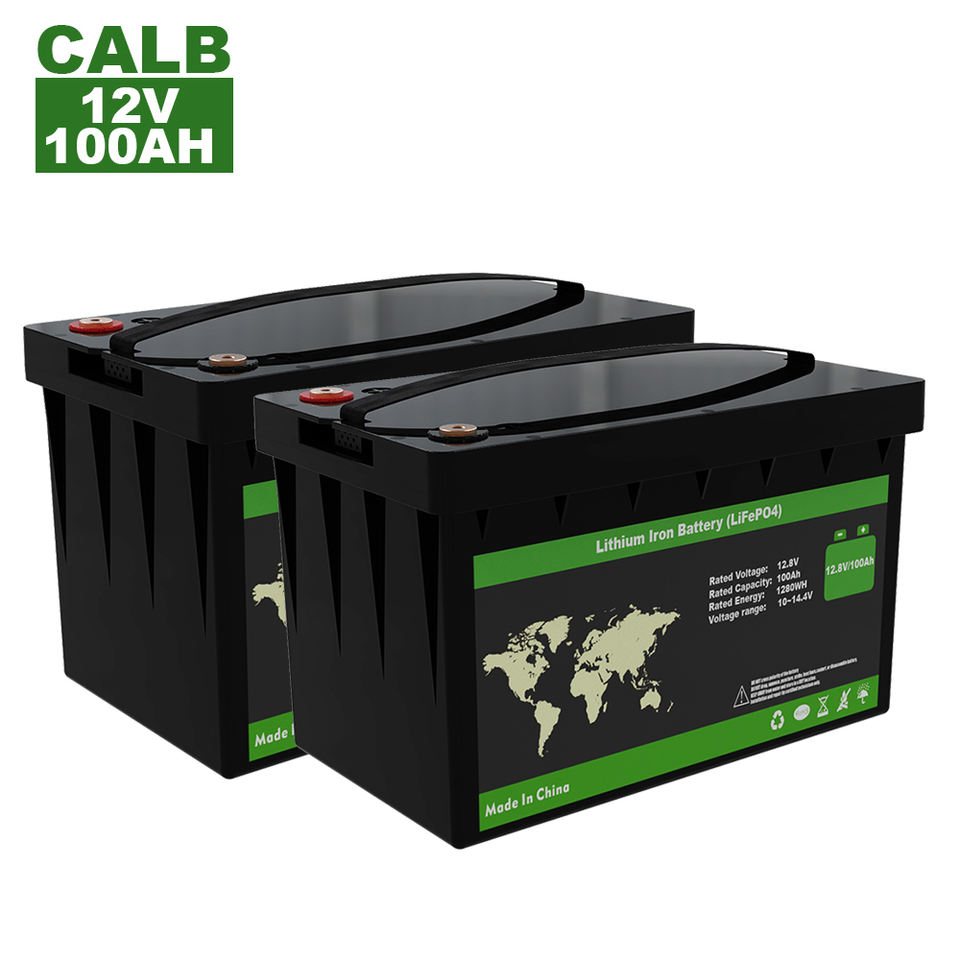 High Power 12V 100Ah LiFePO4 Lithium Ion Deep Cycle Battery Pack Solar ...