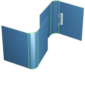 Raccoglitori ad anelli con dorso arrotondato - Product Image 1