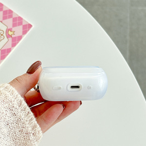 Funda Protectora Tridimensional de TPU con Diseño de Lazo para <span class=keywords><strong>iPhone</strong></span> <span class=keywords><strong>Airpods</strong></span> <span class=keywords><strong>Pro</strong></span> 3, con Brillantina, Diseño Personalizado para Mujer, Funda para <span class=keywords><strong>Airpods</strong></span> 1 <span class=keywords><strong>2</strong></span> 4, Venta al por Mayor - Product Image 6