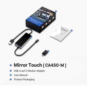 Adaptador CarPlay inalámbrico Meihua, suministro de fábrica, MirrorTouch, Control bidireccional, fácil de enchufar y reproducir, a C, para medios de coche - Product Image 6