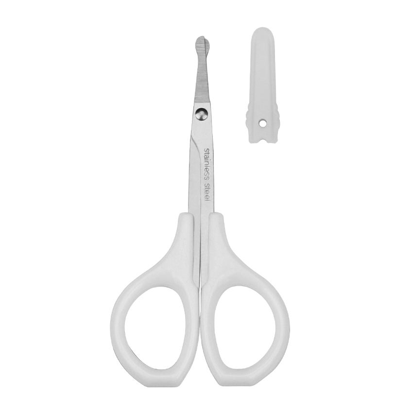 สีขาว(ปลายกลม)