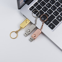 Flash Drive USB 3.0 Putar 2-in-1 Tipe-C ke USB-A/OTG Kecepatan Tinggi 256GB