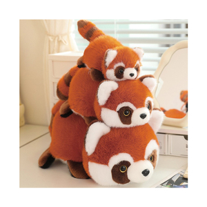 New Arrival Cute Flip <strong>Panda</strong> Lesser <strong>Panda</strong> Plush Animals Toys Stuffed Reversible Plushies Best Gift - Product Image 3