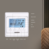 Termostato programable Oshland E51, termostato de Ambiente, controlador de temperatura de pared Digital, termostato para calefacción por suelo radiante