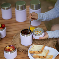 Boîte à lunch isotherme en acier inoxydable de 350 ml pour garder les aliments au chaud