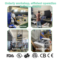 Stilte digitale besturing fruit- en vleesdroger voedselverwerking roestvrij staal verse fruit dehydrator machine voedsel droogoven
