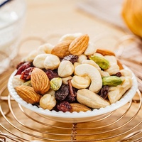 500g de Snacks Mixtos de Nueces Puras para Mujeres Embarazadas, Frutos Secos Diarios de Supermercado, Aditivos Enlatados, Cacahuetes Horneados Salados Originales