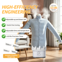 Défroisseur Vapeur Électrique Portable Automatique pour Vêtements et Fer à Repasser à Air Chaud – Ensemble Sèche-linge et Défroisseur Vapeur