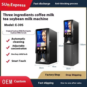 <b>Fully</b> <b>Automatic</b> Commercial Household E30Sw <b>Coffee</b> Milk Tea <b>Machine</b> Three-Material Single-Hot Vending SDK Function Factory Direct - Product Image 3