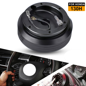 Honda 130H Aluminum Steering Wheel Hub Adapter Quick Release Kit For <b>Motorcycle</b> - Product Image 1