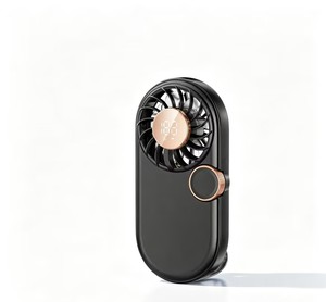Ventilateur portable miniature léger à 5 vitesses, batterie polymère 1200 mAh, rechargeable par Type-C - Product Image 2