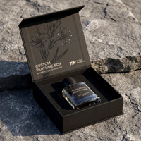 Scatola Regalo Premium Personalizzata Nera per Fragranze e Scatola Magnetica per Profumi con Scatola di Carta e Confezione per Profumi