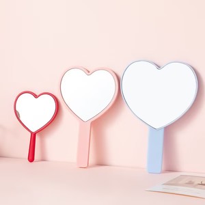 <span class=keywords><strong>2025</strong></span> <span class=keywords><strong>New</strong></span> YD cầm tay mini trái tim tắm gương du lịch nhỏ trang điểm màu hồng cầm tay gương - Product Image 5