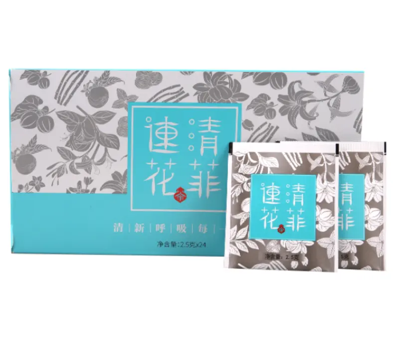 Yiling Lianhua Qingwen कैप्सूल/चाय मूल निर्माता लियान हुआ किंग वेन प्राकृतिक स्वास्थ्य पूरक