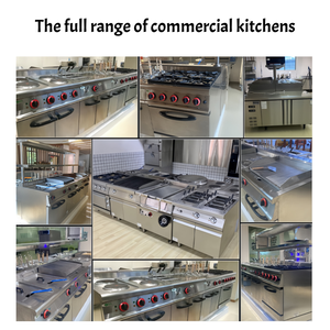 Commercial Autoportant Électrique/<span class=keywords><strong>Gaz</strong></span> En Acier Inoxydable Plein 1/3 1/<span class=keywords><strong>2</strong></span> <span class=keywords><strong>Plaque</strong></span> Plate Grill Grill Avec Armoire pour Restaurant - Product Image 6