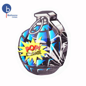 Globo de aluminio de forma irregular para decoración de fiesta de cumpleaños, globo de helio colorido con forma de <span class=keywords><strong>Granada</strong></span>, nuevo diseño - Product Image 6