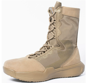 Bottes d'été légères et respirantes TSB23 pour temps chaud, noires et kaki, avec semelle EVA légère - Product Image 3