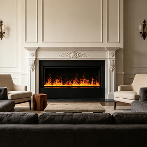 Cheminée électrique Inno-Fire de 72 pouces, décoration par vapeur d'eau, cheminée 3D - Product Image 1