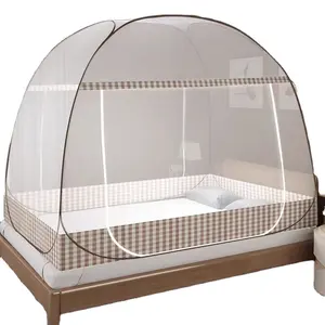 핫 세일 보호 건강과 좋은 수면 모기장 침대 일반 싱글 도어 반 바닥 아기 모기장
