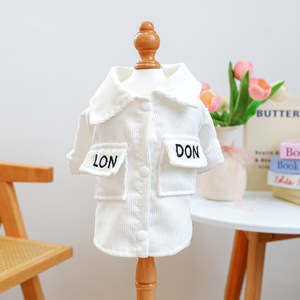 ओम पालतू सर्कल कुत्ते और बिल्ली के कपड़े निर्माता थोक छोटे और मध्यम आकार के कुत्ते के स्ट्रिप्ड कुत्ते बेसबॉल शर्ट - Product Image 6