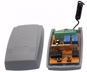 Interruptor de Control remoto de código rodante de aprendizaje para puerta de garaje, frecuencia de 433Mhz, 2 canales, transmisor inalámbrico <span class=keywords><strong>RF</strong></span> - Product Image 5
