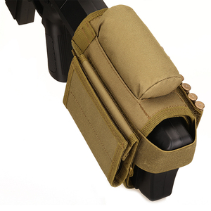 Protector Plus - Bolsa Táctica Impermeable Ajustable para Exteriores, de Camuflaje Oxford, <span class=keywords><strong>con</strong></span> Soporte para la Mejilla, para Tiro y Caza - Product Image 4