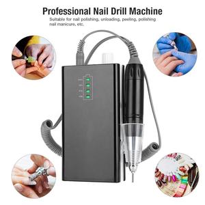 สว่านเจาะเล็บไร้สายแบบชาร์จไฟได้พกพาได้35000รอบต่อนาที - Product Image 3