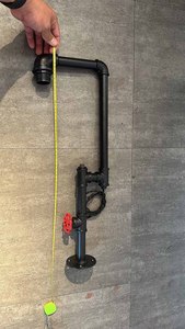 Retro cổ điển phong cách ống nước tự làm đèn ống đèn bàn - Product Image 2