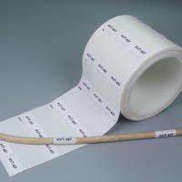 Étiquette en vinyle auto-plastifiante à vue claire standard militaire fabriquée en Chine pour la durabilité aérospatiale