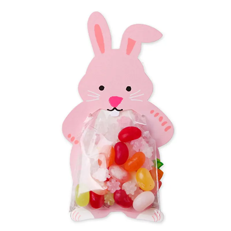 Fancy Gift Bags Wholesale Animal Theme Happy Birthday Party Favor Chocolate Beans Candy Snack Gift Plastic Bags For Kids