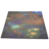 Tapis de jeu en néoprène personnalisé imprimé en couleur, tapis de table pour jeux de guerre, tapis de jeu, vente chaude