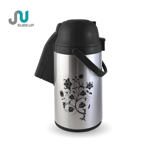 <span class=keywords><strong>Thermos</strong></span> sous vide de qualité alimentaire de <span class=keywords><strong>3</strong></span> <span class=keywords><strong>litres</strong></span>, flacon à doublure en verre, design moderne, distributeur de café Airpot avec bouteille à pression d'air - Product Image 1