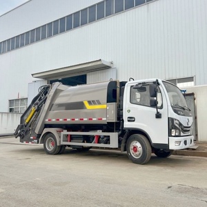 Good Quality China Dongfeng 4x2 6 Ton Garbage Compactor Truck Compressed Garbage Truck Upper Body - Product Image 2
