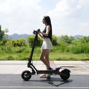 Stock UE Officiel pour Kukirin G2 Trottinette électrique pliable avec pneus à vide de 10 pouces - étanche, autonomie de 55 km - Product Image 1