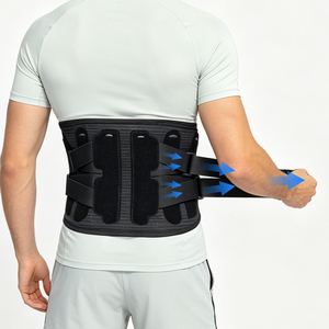 Cintura di Supporto Lombare Traspirante in Rete per Cura Domestica con Stecche in Acciaio, Sollievo dal Dolore, Ortopedica per Schiena e Vita - Product Image 3