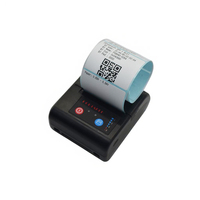 Imprimante thermique portable de reçus et codes-barres 58 mm avec batterie rechargeable, mini-imprimante, prise en charge ODM/OEM