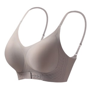 Reggiseno con LOGO personalizzato senza cuciture con <span class=keywords><strong>apertura</strong></span> frontale reggiseno chiuso senza spalline reggiseno senza fili traspirante - Product Image 6