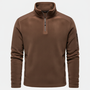 Impresionante Sudadera con capucha de color fresco para hombre Accesorios sudadera lista Stock en línea sudaderas con capucha de gran venta con cuello con cremallera y logotipo - Product Image 1