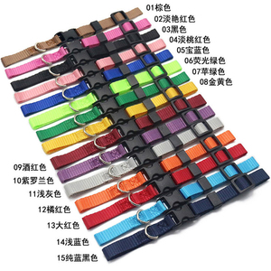 <span class=keywords><strong>Collar</strong></span> de seguridad ajustable de nailon suave, identificación de <span class=keywords><strong>Collar</strong></span> de identificación de cachorro para mascotas recién nacidas, venta al por mayor - Product Image 5