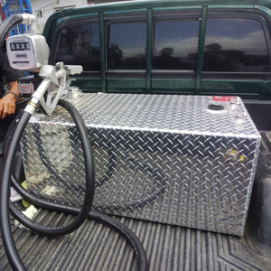 SUMAC Réservoir d'essence diesel en aluminium portable de 110 gallons <span class=keywords><strong>pour</strong></span> camion - Product Image 2