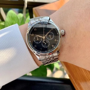 Reloj de Lujo para Hombre, Estilo Portugués, Movimiento Mecánico Personalizado, Esfera de 42 mm, Cristal de Zafiro - Product Image 2