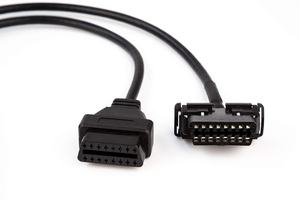 Кабель Linkyou OBD2 (штекер/гнездо) с медными контактами и ПВХ-оболочкой для автомобильной диагностической системы, сверхвысокое качество, удлинитель - Product Image 3