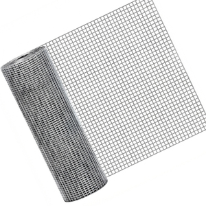 <span class=keywords><strong>Grillage</strong></span> soudé renforcé résistant à la corrosion 3 mm 10x10 cm, maille métallique noire pour usine industrielle et sécurité aéroportuaire - Product Image 1