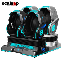 Máquina de Juegos VR 2026, Nueva, para 2 Personas, Juego de Arcade VR, Equipo VR/AR/MR, Realidad Virtual 3D 5D 7D 9D, Simulador de Montaña Rusa con Movimiento