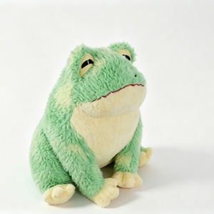 Juguete de rana sentada personalizado, lindo peluche de rana, peluche de rana gorda - Product Image 2