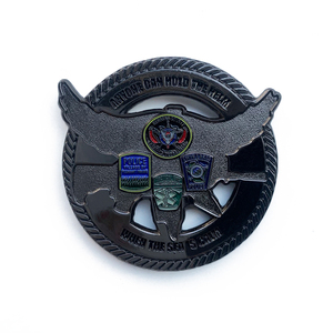 Pièce de défi personnalisée en nickel noir de forme irrégulière, détail <span class=keywords><strong>bouledogue</strong></span> musclé, vente en gros, excellent rapport qualité-prix - Product Image 6