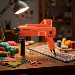 Máquina Eléctrica para Tufting de Alfombras Vevor D0100HPWI7W para Manualidades de Flocado y Modelos de Plástico Hechos a Mano - Product Image 2